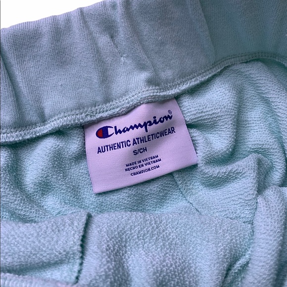 Champion Pastel Mint Athletic Lounge Shorts - Picture 13 of 15